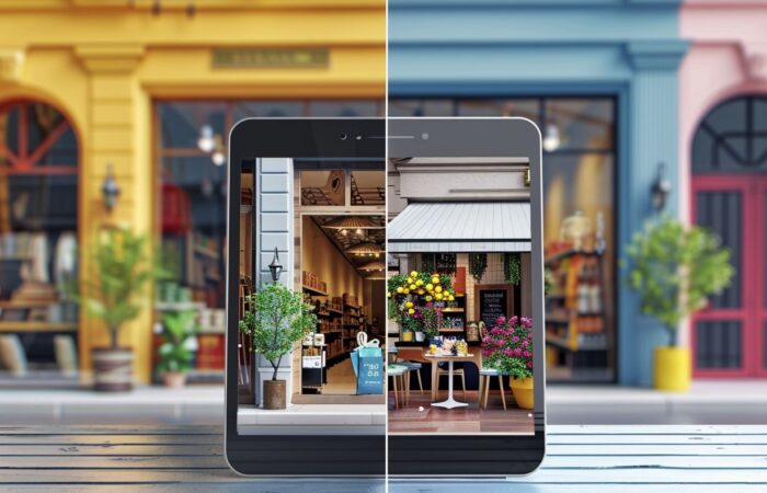 difference between traditional commerce and e commerce