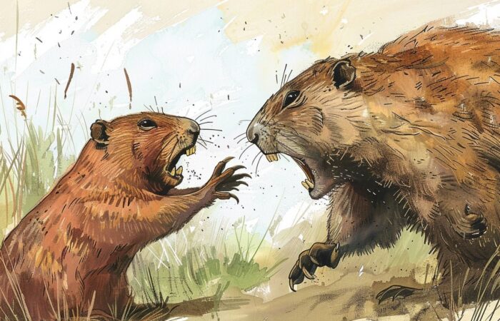 groundhog vs beaver
